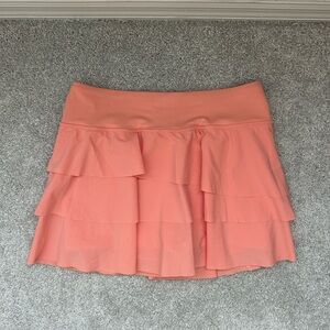 JoyLab Coral Tiered Skort, size Medium